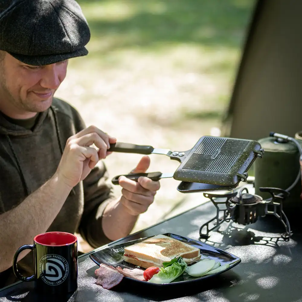 Trakker Armolife Marmor-Sandwichröster 9 Trakker Armolife Marmor-Sandwichröster – Bild 7