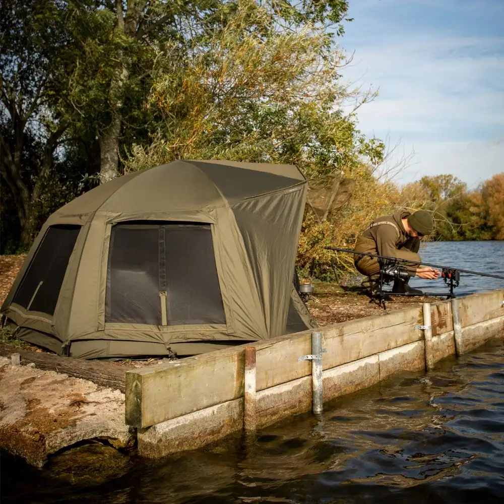 Trakker Tempest 100 Brolly Aquatexx EV 1.0, Skull Cap Wrap 5 Trakker Tempest 100 Brolly Aquatexx EV 1.0, Skull Cap Wrap – Bild 3